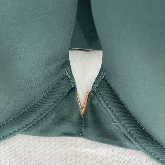 Victoria's Secret Green Lined Demi Bra Size 32DDD - Picture 3 of 8